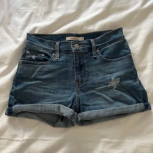Levi’s Mid Length Denim Shorts